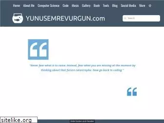 yunusemrevurgun.com