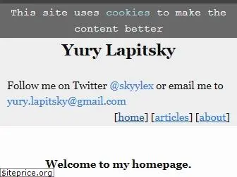 yurylapitsky.com