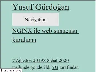 yusufgurdogan.com