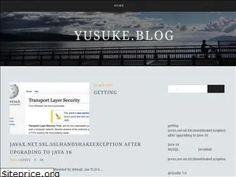 yusuke.blog