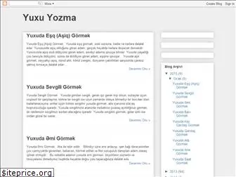 yuxuyozma.blogspot.com