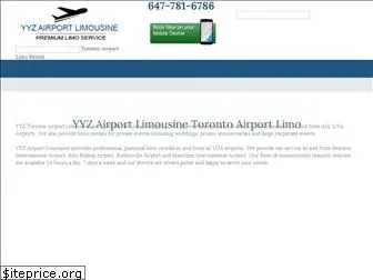 yyzairportlimousine.ca