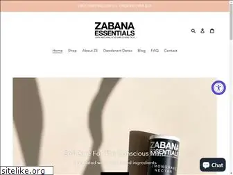 zabanaessentials.com