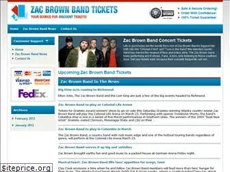 zacbrowntickets.com