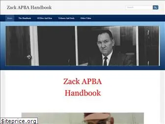 zackapbahandbook.org