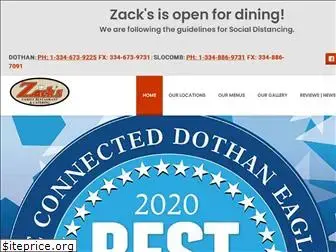 zacksfamilyrestaurant.com