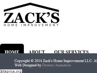 zackshomeimprovement.com