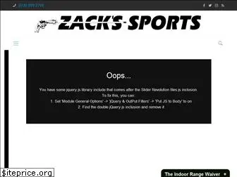 zackssports.com