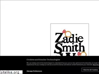 zadiesmith.com