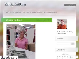 zaftigknitting.com