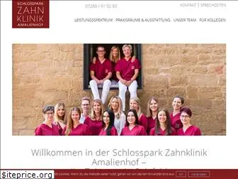 zahnklinik-amalienhof.de