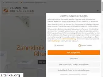 zahnklinik-dreilaendereck.com