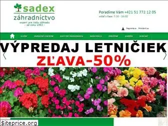 zahradnictvo-sadex.sk