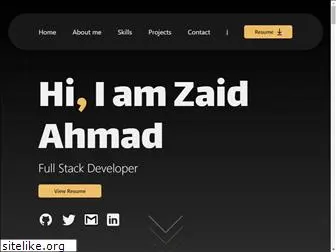 zaidahmad.com