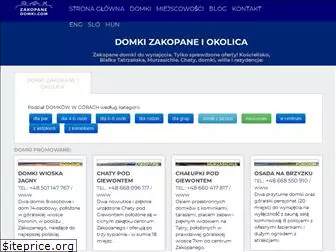 zakopanedomki.com