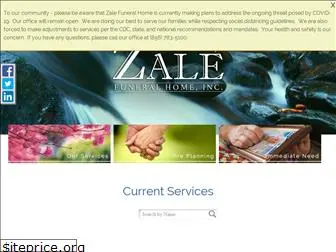 zalefuneralhome.net