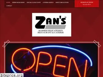 zans-deli.com