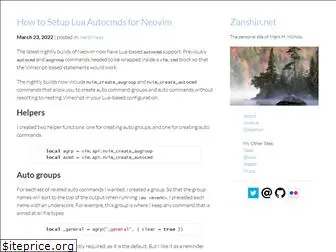 zanshin.net