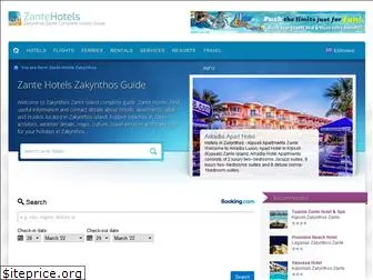 zantehotels.gr