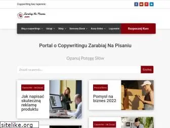 zarabiajnapisaniu.com