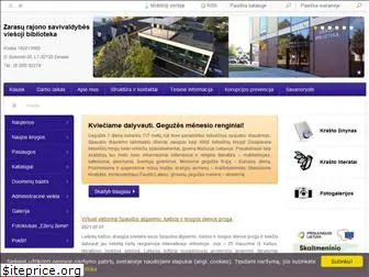 www.zarasubiblioteka.lt