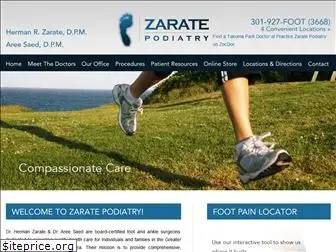 zaratepodiatry.com