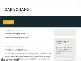 zarazhang.com