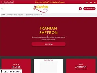 zarniansaffron.com