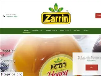 zarrinproducts.com