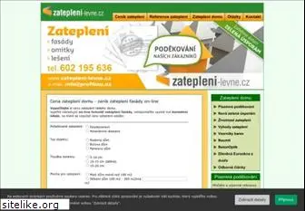 zatepleni-levne.cz