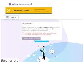 zatrzymajpacjenta.pl