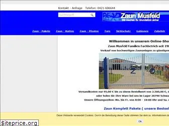 zaun-musfeld-shop.de