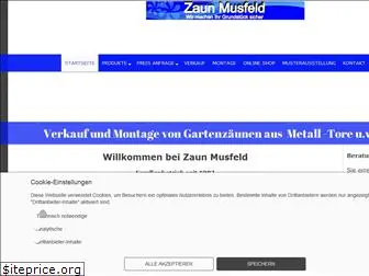 zaun-musfeld.de