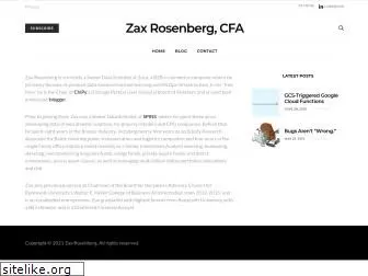 zaxrosenberg.com