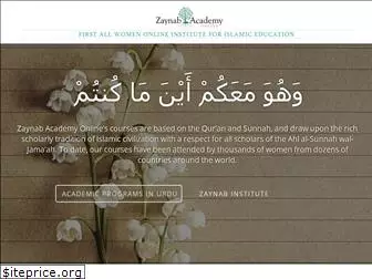 zaynabacademyonline.org