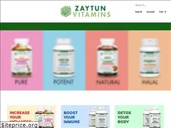 zaytunvitamins.com