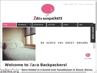 zazabackpackers.com