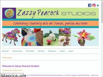 zazzypeacockstudios.com