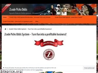 zcodepicksodds.com