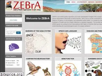 zebrafinchatlas.org