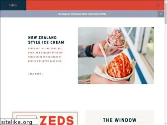 zedsicecream.com