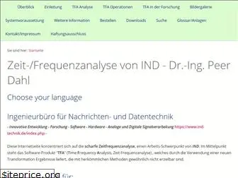 zeitfrequenzanalyse.de