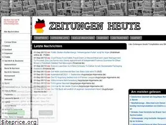 zeitungenheute.com