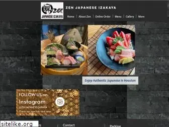 zenjapaneseizakaya.com