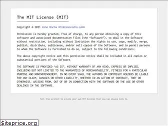 zenorocha.mit-license.org