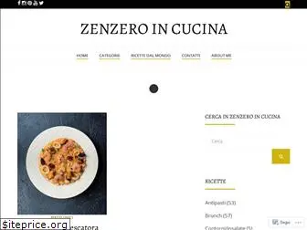 zenzeroincucina.com
