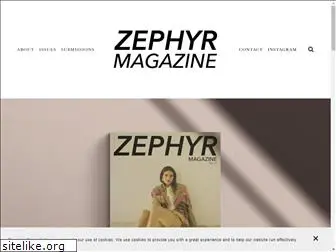 zephyrmagazine.com