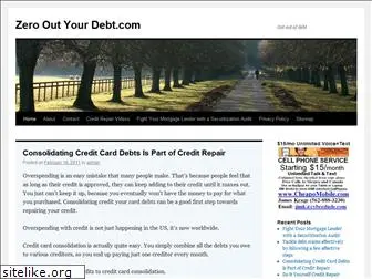 zerooutyourdebt.com