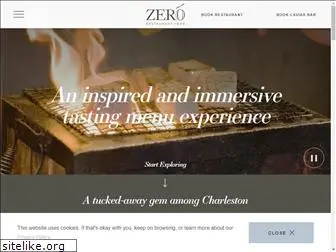 zerorestaurantcharleston.com