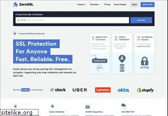 zerossl.com